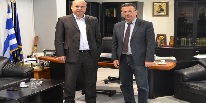 Επίσκεψη του Παπανικολάου στον Αντιπεριφερειάρχη Πέλλας